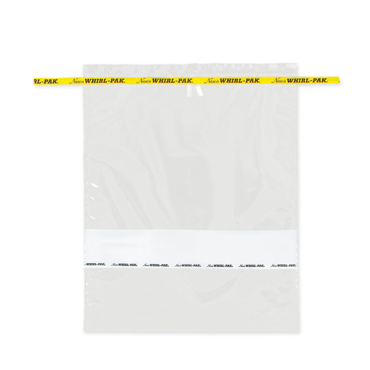 Whirl-Pak Flat Wire Bags with Write On Strip